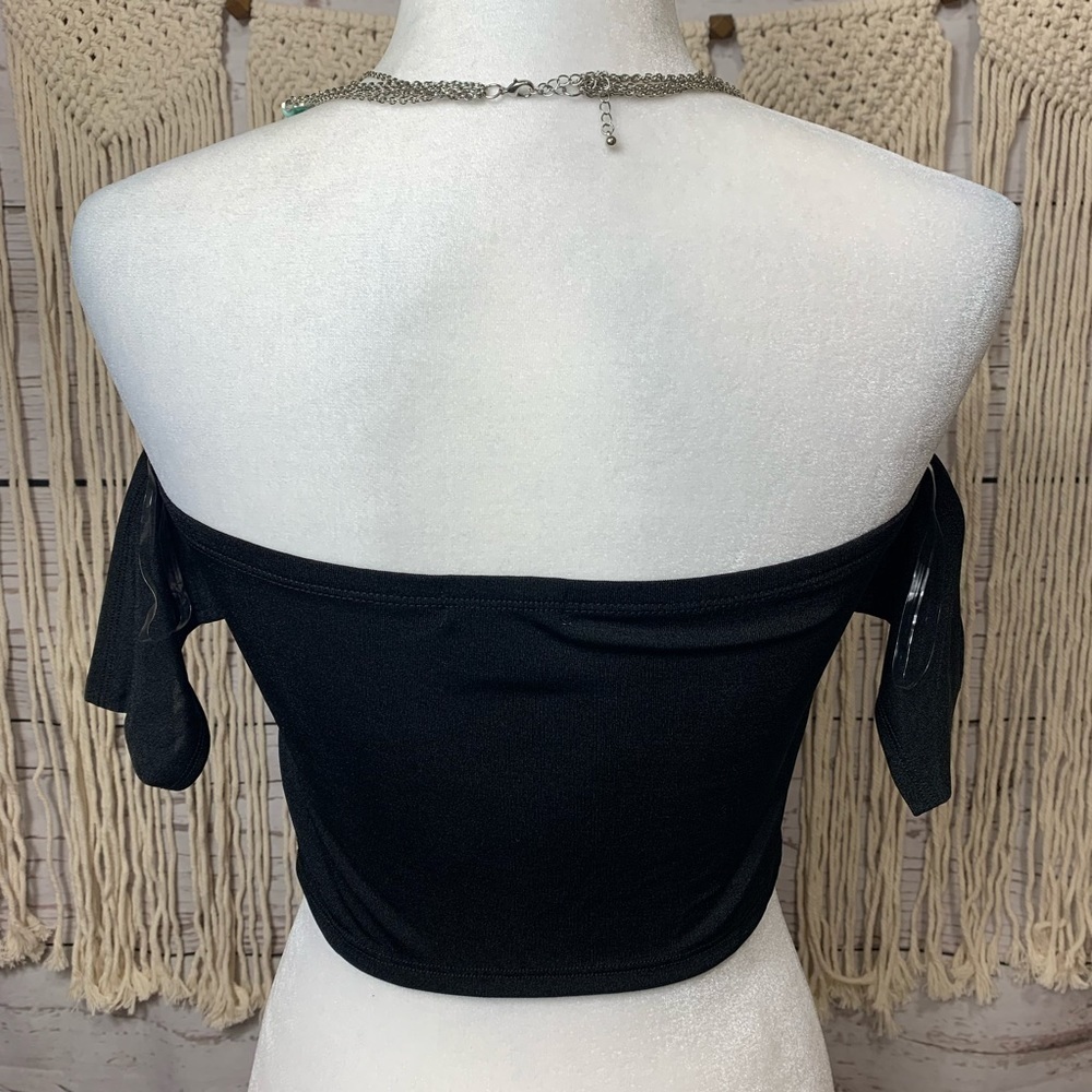 Nwt Fashion Nova Lovely Memories Off Shoulder Top - Picture 6 of 6